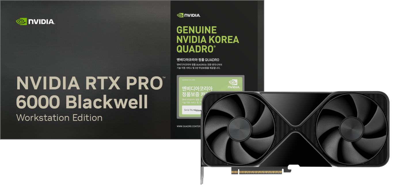 NVIDIA RTX™ PRO 6000 Blackwell Workstation Edition