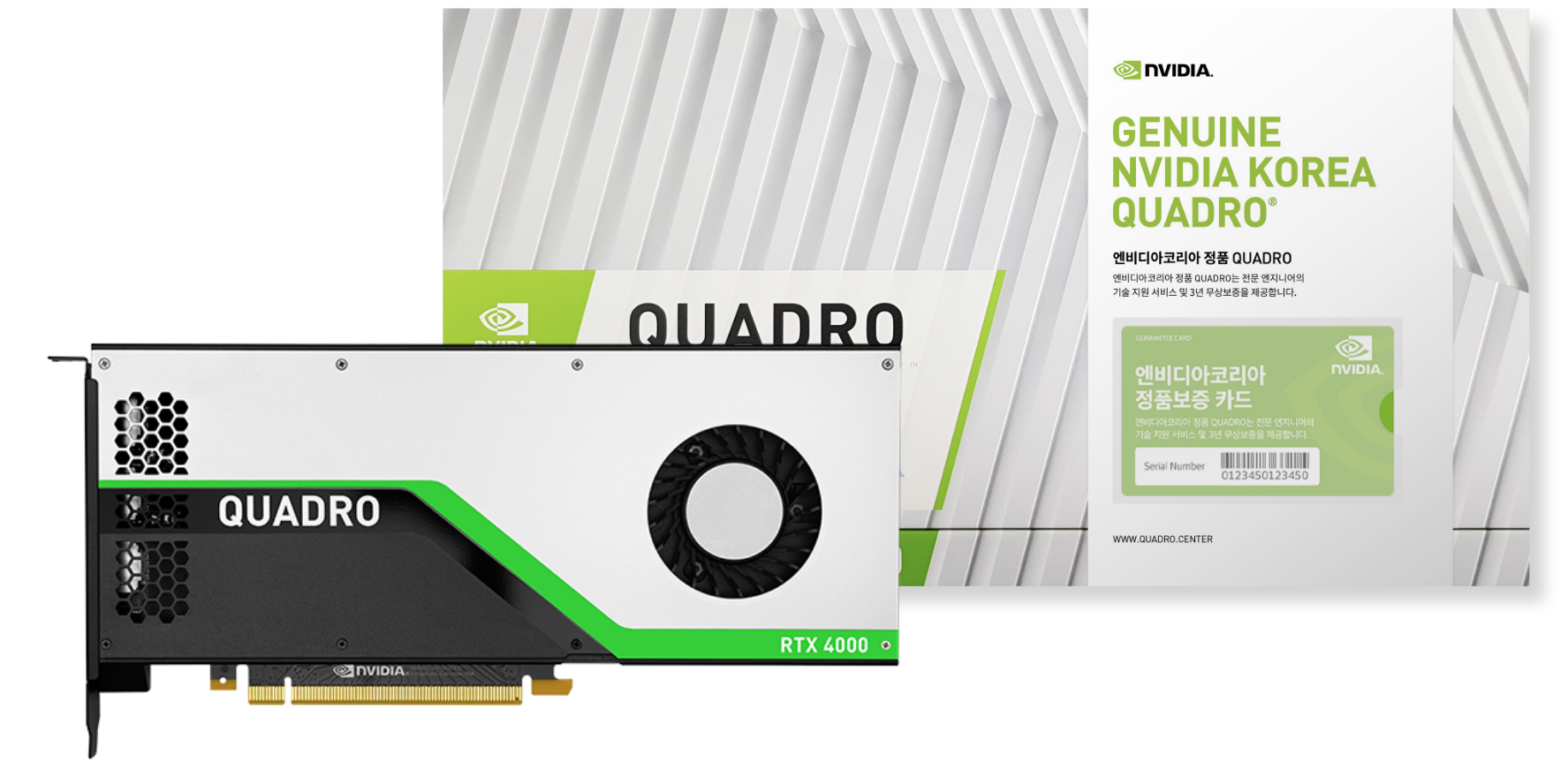 NVIDIA Quadro RTX 4000 Professional Graphics Card