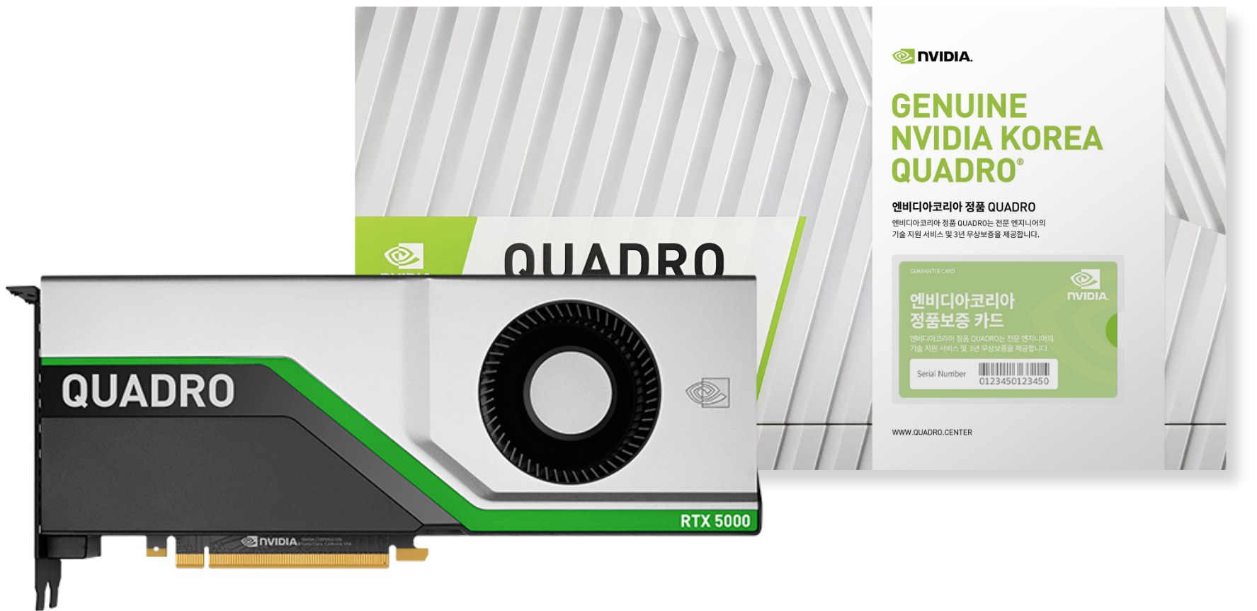 NVIDIA Quadro RTX 5000 Professional Graphics Card