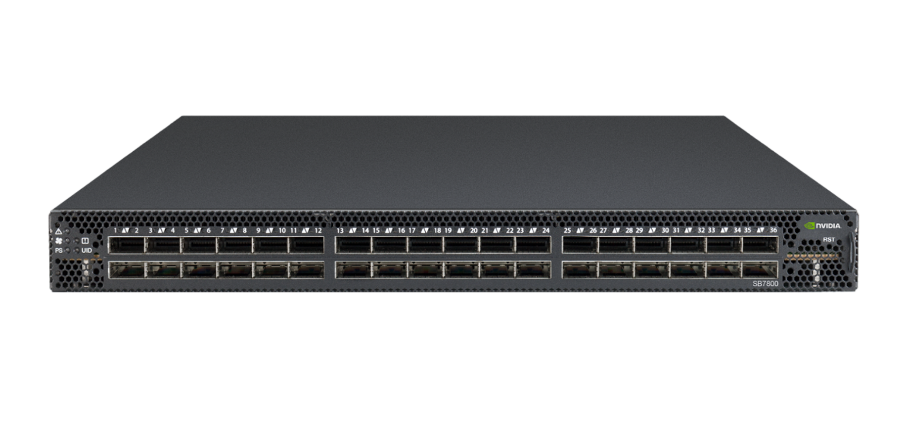 NVIDIA SB7800 EDR 100Gb/s InfiniBand Switch (Managed)